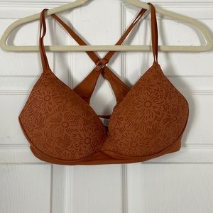 Aerie bra cross back. No underwire.